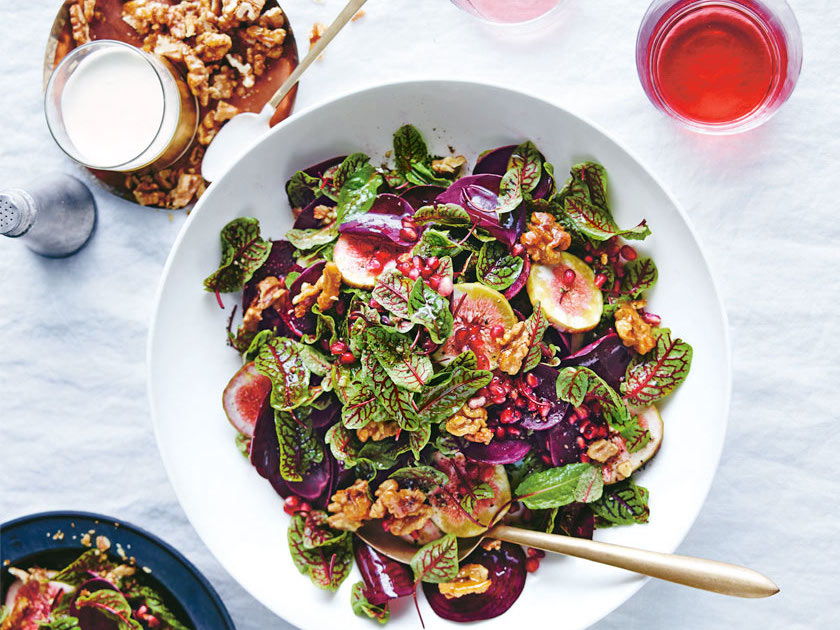 Beetroot, Fig, Cummin and Yoghurt Salad