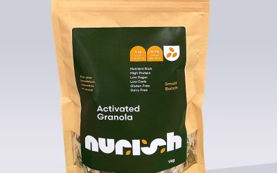 Nurish Activated Granola 1kg